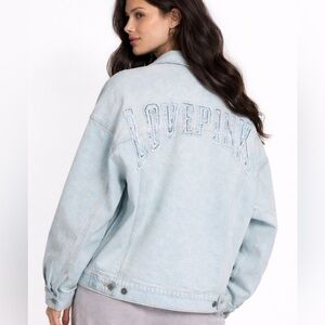 Victoria's Secret Light Blue Jean Jacket